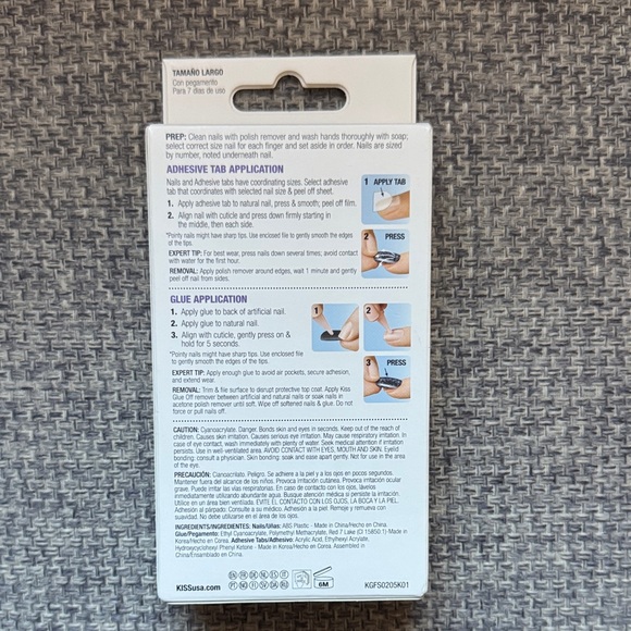 KISS Gel Fantasy Coral Press-On Nails - Picture 2 of 2